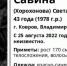 Пропавшая на днях ковровчанка 43-летняя Светлана Савина погибла - KovrovSegodnya.Ru