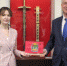Флаг Коврова, побывавший в космосе, торжественно передан музею - Администрация г. Ковров
