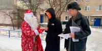 В Коврове Полицейский Дед Мороз подарил ребятам новогоднее настроение - KovrovSegodnya.Ru