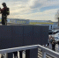 Пожар в Ковров-Молле. Приходилось разбирать фасад - KovrovSegodnya.Ru