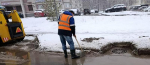 Уборка улично-дорожной сети 8 апреля: чистка ливневой канализации
