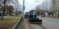 Уборка улично-дорожной сети города 8 декабря - Город Ковров