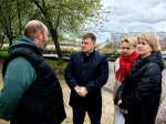 Глава города проинспектировал реализацию федеральных проектов