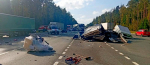 Спасатели из Коврова приняли участие в ликвидации последствий серьёзного ДТП на М-7