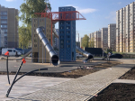В Коврове идет благоустройство улицы Строителей
